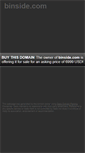 Mobile Screenshot of binside.com